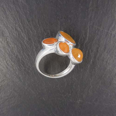 Karneol Ring Multi